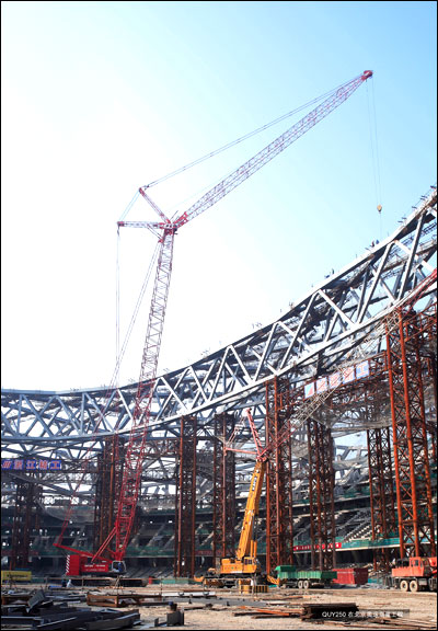QUY250在北京奧運鳥巢工程.jpg